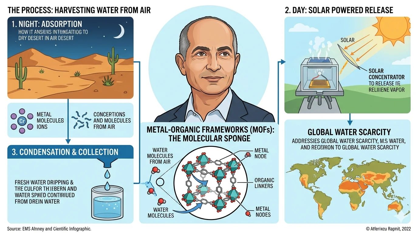 Omar Yaghi: The Genius Creating Water from Air to Solve Global Scarcity